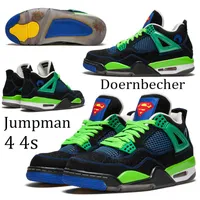 Chaussures de basket-ball Trainers Designer Sneakers Sports Big Size Outdoor White Black J4 Doernbecher Jumpman 4 US 13 Men Femmes Off 4S Jordas