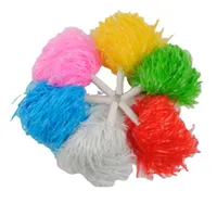 Festive Party Supplies Pom Poms Cheerleading Cheer Square Dance Props Color Can Choose Hand flowers