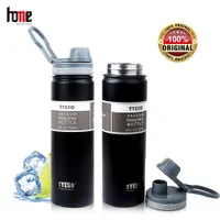 Water Bottles Tyeso Cup Thermal Bottle with Spout Lid Stainless Steel Insulated Vacuum Flasks Tumbler Travel Coffee Mug Cold Drinks 221130