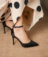 Muyindu 3143 Size Black High Heels Womens Sandals Summer AllMatching Stiletto Heel Internet Shoes6608161