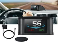 Car Head Up Display With TFTLCD Display Shows Speed RPM Voltage Detection For Error Code Multifunction Car HUD For Cars With OBD1381835