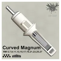 Tatueringsnålar Original Bigwasp Standard Curved Round Magnum Needle Cartridge 5/7/9/11/13/15/17