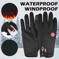 Ski Gloves Winter Women Men Touch Cold Waterproof Motorcycle Cycle Male Outdoor Sports Warm Thermal Fleece Running 221129