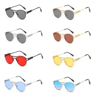 Sunglasses Fashion For Men Women Oval Frame Sun Glasses UV400 Protection Vintage Eyewear Retro Sunglass KC208