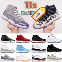 Basketball Shoes Sneakers High Cool Grey White Bred Citrus Legend Blue Concord 11 11S Mens Animal Instinct 25Th Anniversary 45 Men Women