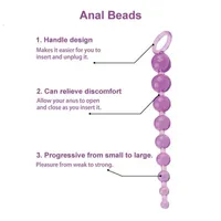 SS33 Massager Toy Soft Glue Bead Anal Stimulator Ball Beads Butt Plug Adult Products Sex Toys for Women Men Gay Couple