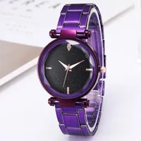 Wristwatches Fashionable Casual Women&#39;s Watch SHSHD Gold Star Series Alloy Steel Strip Male Wholesale Watches Men And Women