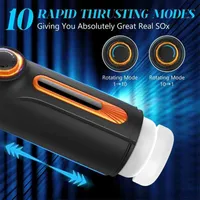 Sex toys Massager Artificial Cunt Automatic with Powerful Vibrating Stake Sucking Blowjob Masturbation Stroker Real Vaginal Sex for Men