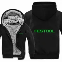 men's Hoodies & Sweatshirts Festool Logo Printed Hoodie Sweatshirt Casual Jacket Zipper Spring And Autumn Wool Cardigan Racing Suit J8IF#