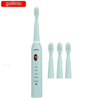 gollinio electric toothbrush usb fast charging Adult GL11B electronic tooth replacement head electr Waterproof xp7 0428