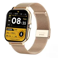 Inteligentne zegarki SmartClock Smartwatch Pełny dotyk Sport Fitness Tracker Bluetooth Call Women for Android iOS iOS - Apple Pilot Control