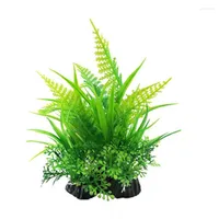 Decorative Flowers Artificial Waterweeds Fish Tank Landscaping Plastic Water Plants Aquarium Room Ornaments Interior For Home Decor The