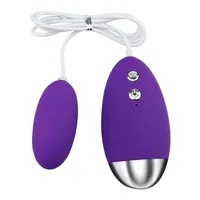Yl66 masseur de jouets câblé puissant vibratrice à 10 vitesses clitoris sexe toys for women vaginal ball m masseur à télécommande