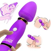 Секс -игрушка массажер 12 частота g Spot av Vibrator Massager Clitoris стимулятор сосков мастурбатор эротические аксессуары игрушки для женщин для взрослых игр