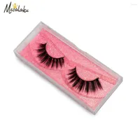 False Eyelashes 3D Top Mink Lashes Customize Boxes Cruelty Free Handmade Real Extension Quality