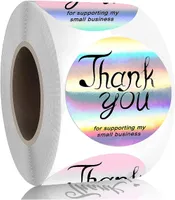 500 PCS Cute Small Business Thank You Stickers Funny for Shopping Packaging Mail Envelopes Shipping Online Retailers 1223183