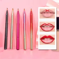 Eyelash Curler Multifunctional Makeup Brush Double-Ended Lip Metal Lipstick Retractable Portable Concealer For
