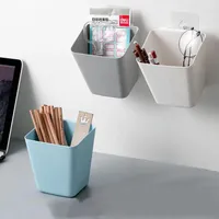 Storage Bottles Plastic Container Basket Portable Desk Cabinet Toy Organizers Household Back Hanging Box Kitchen Bathroom Accessories