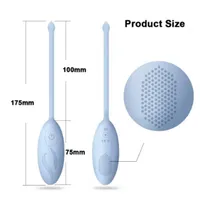 SS22 Masseur Toy Remote Contr￴le vibrant Love Egg Bullet Vibrator G-spot Simulator Vaginal Ball Anal plug masturbator Sex Toys for Women