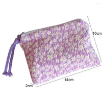 Storage Bags Bag Practical Stitching Process Washable Versatile Lipstick Changes Pouch For Shopping Cosmetic Coin Purse