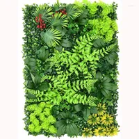 Dekorative Blumen Pflanze Wand fertig Simulation Süßkartoffel Rasenrasen Hintergrund Grün Dekorationsprojekt Grün Greening