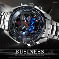 Wristwatches Military TVG Men's Watches Digital LED Watch