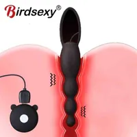 Zabawki seksu masażer silikonowe koraliki analne tyłki wibratorowe zabawki paski dildo męski masażer prostaty dla kobiet dorosłych 18