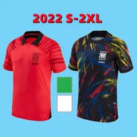 Corea del Sur 2022 Jerseys de f￺tbol Hogar hijo Uj Hwang Kim Lee Jeong Sung Lee Kwon Jersey Camisetas de f￺tbol Rojo 23 23 Set Fult Kits