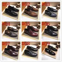 20 Model Luxury Leather Shoes For Men Brand Oxford Men's Shoe Casual Formal Designer Dress Shoess Business High Quality Handmade Footwear size 38-45