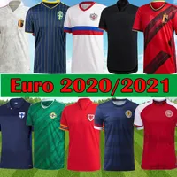 كرة القدم اليورو 20 21 كرة قدم قمصان بلجيكا ألمانيا فينلاند ويلز شمال أيرلندا السويد روسيا اسكتلندا الدنمارك 2021 منزل كرة القدم بعيدا