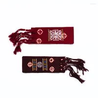 الملابس العرقية الأحزمة التبتية للباس رداء التطريز التبت الصوفية الصوف حزام النساء البالغين