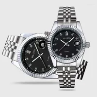 Wristwatches Couple Watch For Men Women Waterproof Luminous Analog Quartz Wrist Watches Wristwatch Relogio Lover WatchesWristwatches
