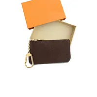Latest Key Wallet for Women Men Designer Keychain Holder Brand Coin Purse pochette Ladies Bag2562