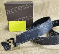 Men's Women's Fashion Classic Designer Belts Luxury Women Belt Casual Gold Buckle Letter Smooth Buckle Width 38mm