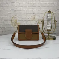 Women fashion bags top cowhide leather plus canvas and alloy design luxury shoulder bag handbags wallet casual classics style purse