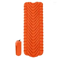 Outdoor Pads Portable Inflatable Mattress Camping Mat Ultralight Waterproof Foldable Cushion Sleeping Pad