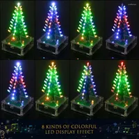 Christmas Decorations DIY Tree Making Kits Electronic Module Xmas With Music Year Merry For Home