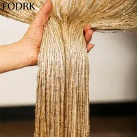 Curtain 1x2M String Curtains Glitter Door Divider For The Living Room Lounge Bedroom Home Wedding Decoration Accessories Window Panel