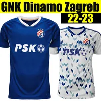 Top 22 23 GNK Dinamo Zagreb OLMO Soccer Jerseys 2022 2023 Home Blue Away White ORSIS PETKOVC PERIC ADEMI GOJAK men Football Shirts uniforms Thai