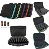 Essential Oil Case 60 Bottles 5-15ml Perfume Box Portable Holder Storage Bag Cosmetic Bags & Cases273q