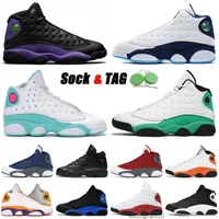 2021 Top Quality Basketball Shoes 13 13s XIII Court Purple Jumpman Soar Green Powder Blue Men Women Flint Hyper Royal Trainers JORDON
