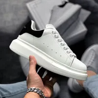 Ladies dress shoes flat sneakers designer oversized white black leather luxury velvet suede women&#039;s shoes laces