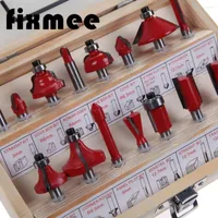 15st/Set Milling Cutter Machine Tools Set Router Bit For Wood Cutters Carbide Shank Mill Woodworking Tool