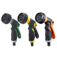 Lance High Pressure Multi Pattern Water Spray Gun Car Washing Soft Grip Hose Pipe Nozzle Sprinkle Tools Auto Cleaning
