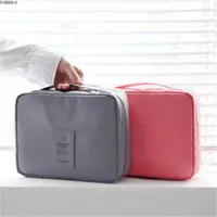 Storage Bags Travel Cosmetic Handbag Women Toiletry Case Home Organizer Foldable Bag Pouch Makeup