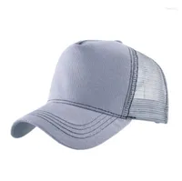 Ball Caps 2022 Summer Baseball Cap Unisex Breathable Snapback Hat
