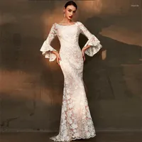 Casual Dresses Summer f￶r 2022 Kvinnor Elegant Cocktail Lace Estilo Sirena White Birthday Outfit Evening Party Prom Ball Gown Vestido