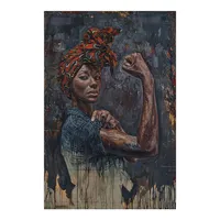 Tim Okamura of Beautiful Women Rosie We Can Do It Painting Poster Print Home Decor Framed Or Unframed Popaper Material296Y