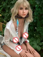 158 cm Real Silicone Sex Doll Soft Breast anus ANUS ANT￉RIEUR Figure sexy Real Sex Doll