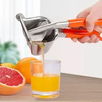Juicers Citrus Press Manual Juicer roestvrijstalen Lemon Squeezer voor fruit oranje keukengereedschap accessoires